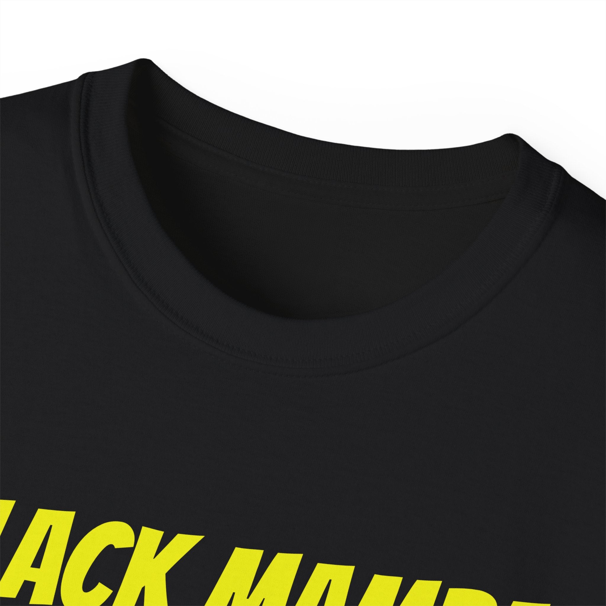 Black Mamba Graphic Tee - Retro Basketball Champion Design