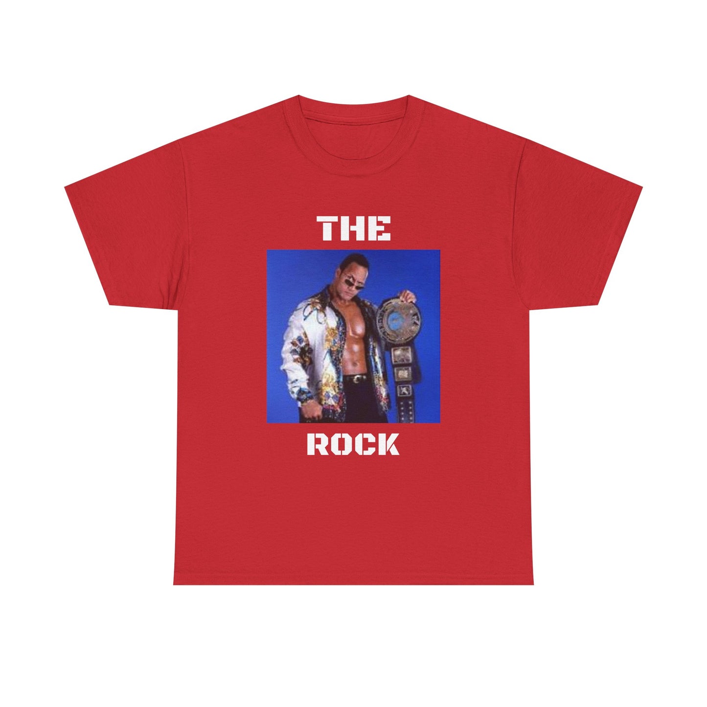 "The Rock" Retro Graphic Tee