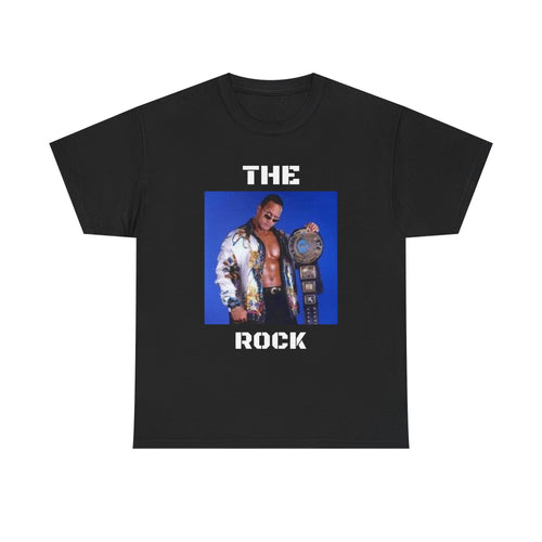 "The Rock" Retro Graphic Tee